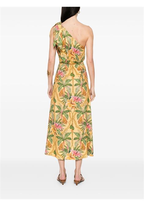 Abito lungo Tropical Paradise multicolor FARM Rio - donna FARM RIO | 33220225137